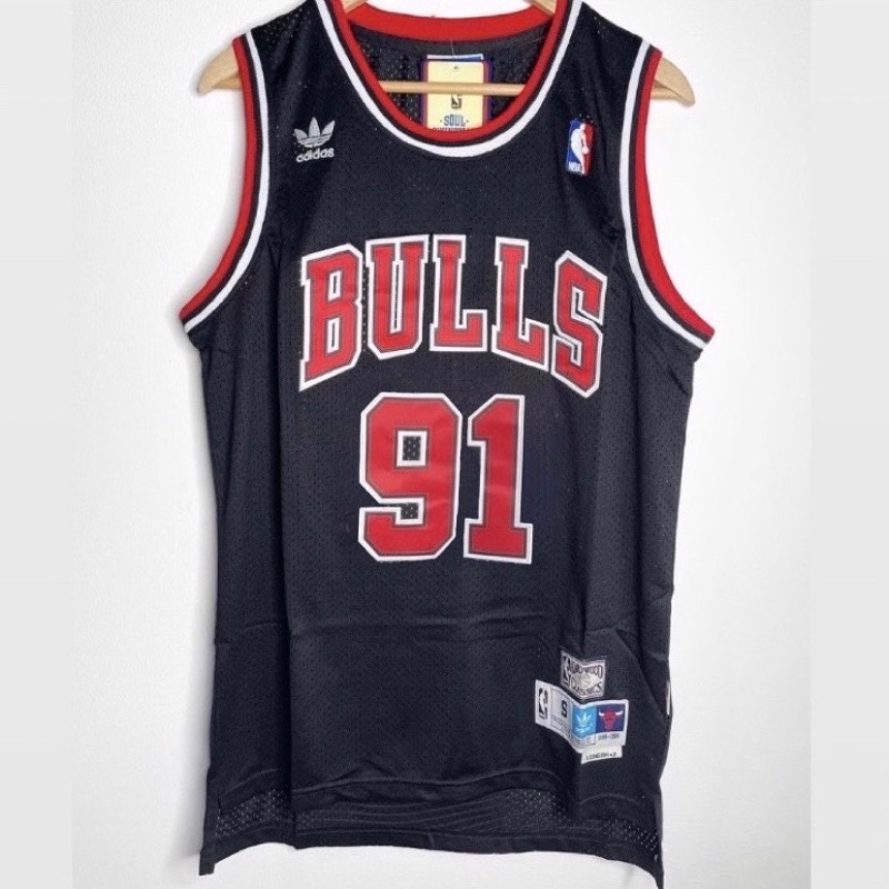 Maillot Chicago Bulls Vintage Adidas - Dennis Rodman - Collection Collector Rare