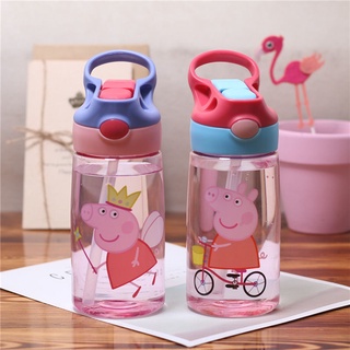 LOGOVISION Peppa Pig Kids Tritan Plastic Water Bottle with Straw Lid and  Handle, Reusable Tumbler fo…See more LOGOVISION Peppa Pig Kids Tritan  Plastic