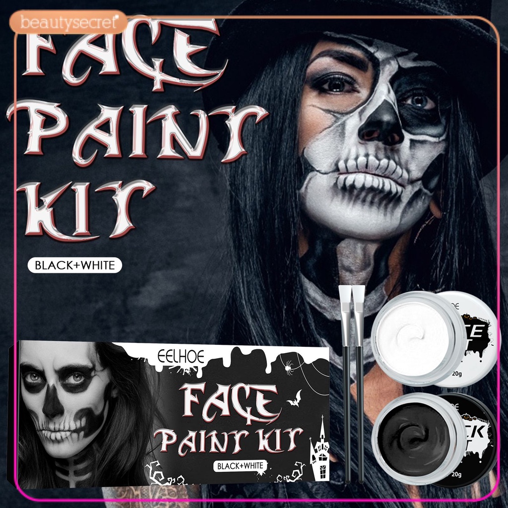 Face Paint Kit For Kids Adults Rainbow Palettes Face Painting Kit