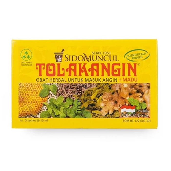 TOLAK ANGIN CAIR PLUS MADU 1 KOTAK ISI 5 SASHEET @15 ML/MASUK ANGIN/KEMBUNG/DAYA TAHAN TUBUH - Gambar 3