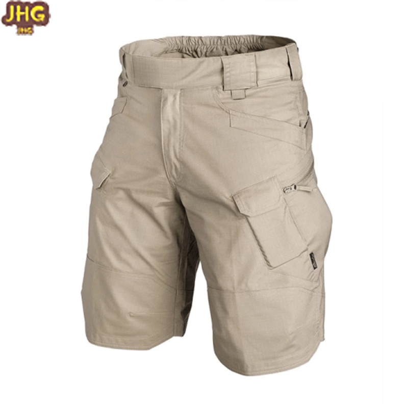 2021 Upgraded Waterproof Shorts Men's Cargo Shorts Relaxed Fit Water