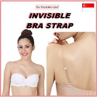 Shoulder Straps Non-Slip Invisible Metal Bra Straps Rhinestone Underwear  Strap !
