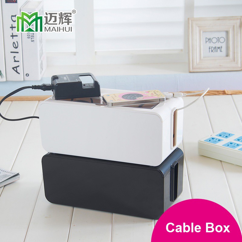 Maihui Cable Wire Box Management Cable Organizer Container Extension ...