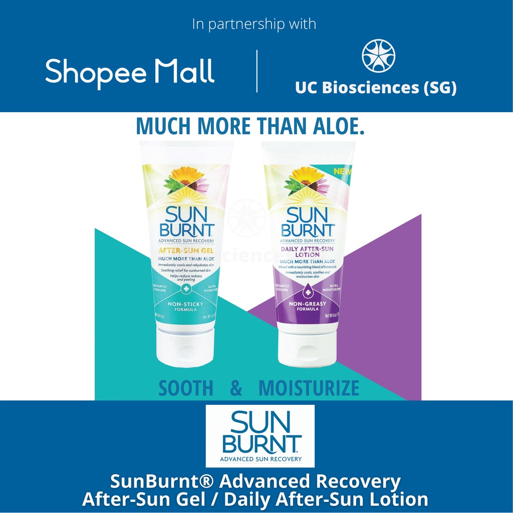 SunBurnt® Advanced AfterSun Gel / Lotion, 177mL Shopee Singapore