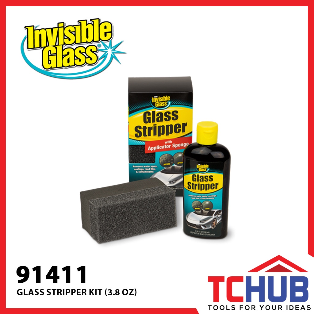 [Invisible Glass] Glass Stripper Kit (3.8OZ) Shopee Singapore