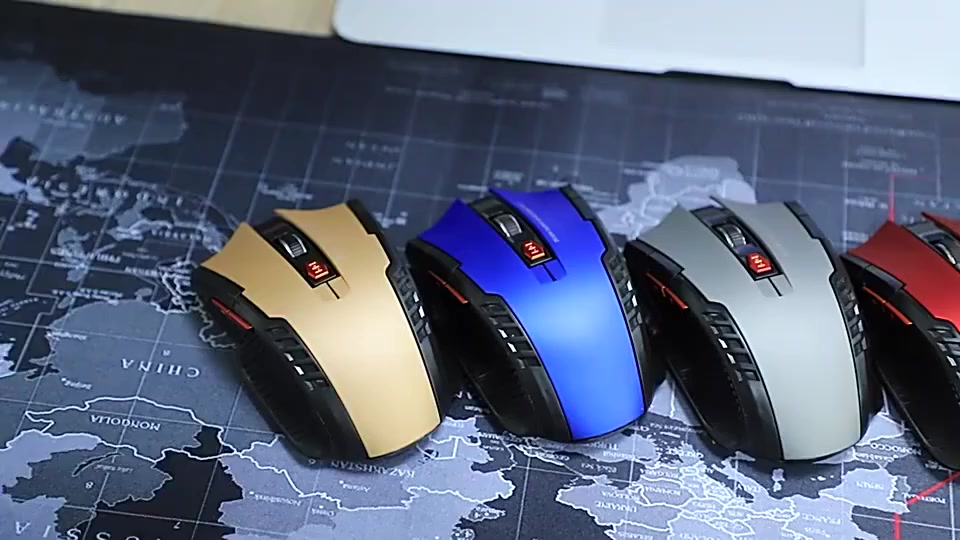 CYREAL 2.4ghz Wireless Mice With Usb Receiver Gamer 2000dpi Mouse For ...
