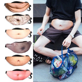 Unisex Dadbag Beer Belly Waist Packs Pop Bod Money Belt Bag Pouch