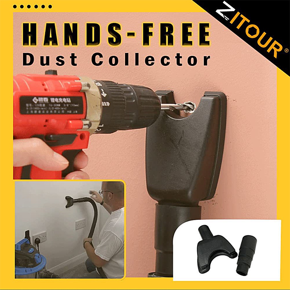 Hands-Free Dust Collector Universial Electric Drill Dust Vacuum Suction Collector Dustproof Device Power Tool Accessorie