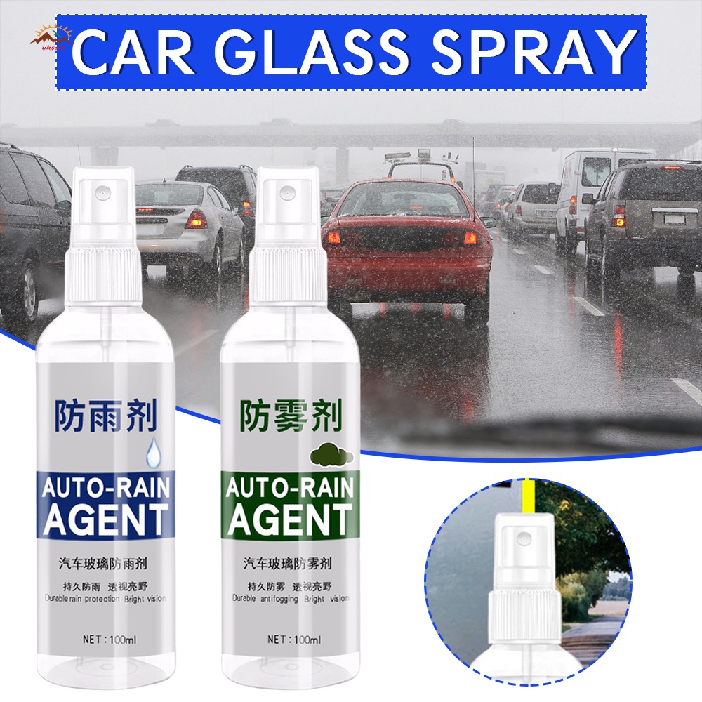Anti Fog For Car Windshield 100ml Anti-Fog Car Glass Spray Long