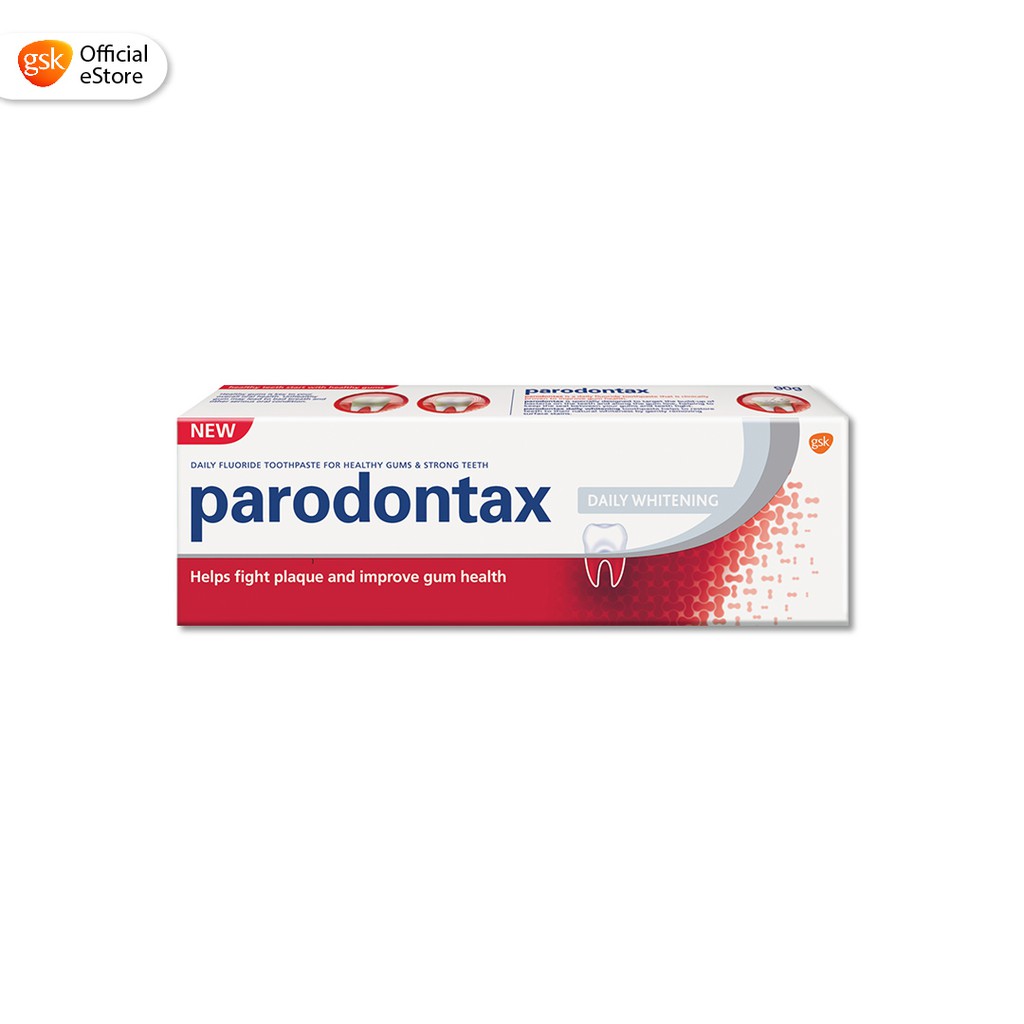 PARODONTAX Toothpaste, Clean and Fresh, Oral Care,Herbal 90g Shopee