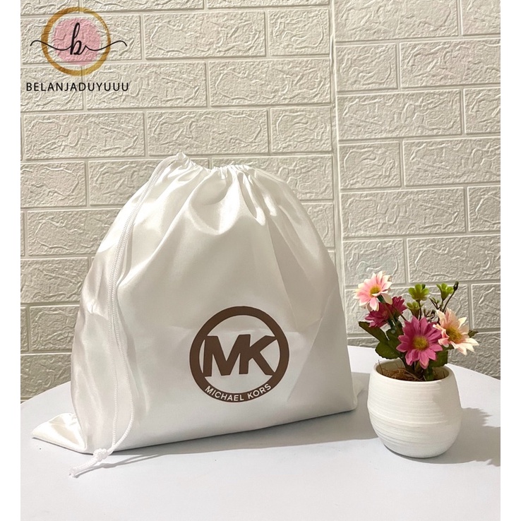 Michael KORS Logo Round Dustbag Satin Replacement Cover Dust Bag DB Branded Dust Bag Shopee Singapore