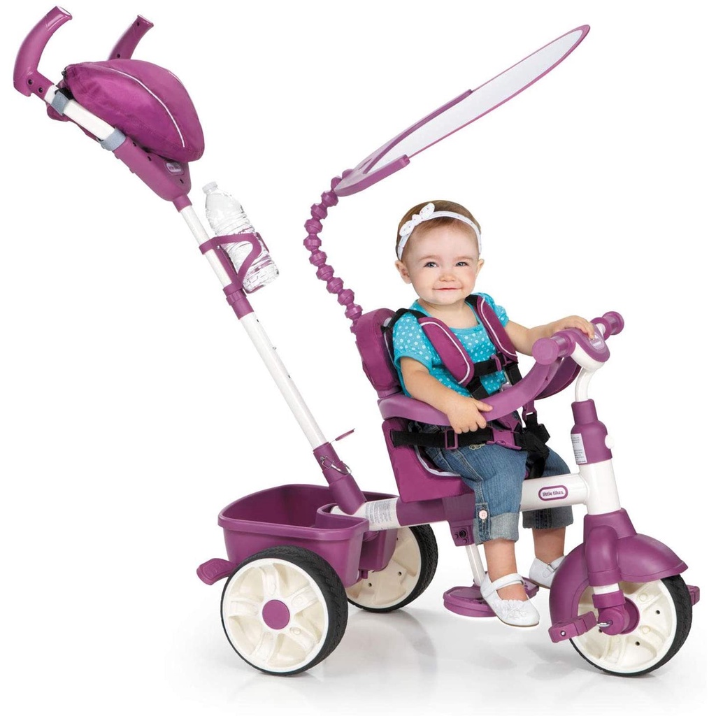 Little Tikes 4in1 Trike Sports Edition pink/purple Tricycle Shopee Singapore
