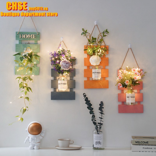 ??Free shipping?? DIY ins style wall hanging decoration small pendant wall bedroom room wall flower creative restaurant interior wall deco