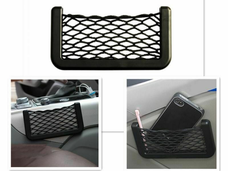 New Universal Car Mesh Organizer Pocket Bag 15x8cm
