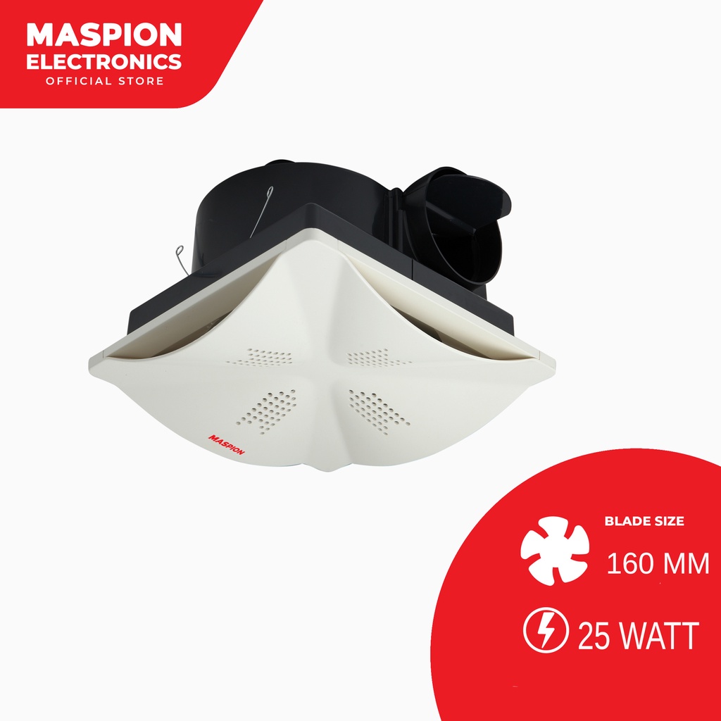 Maspion Ventilating Exhaust Fan Kipas Angin 6 Inch MV-1601 EX - Gambar 2