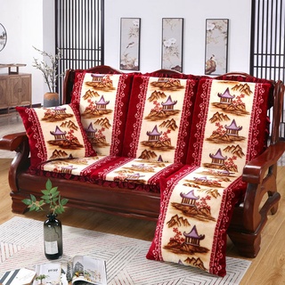  Mahogany Chair Cushion,[Chinese Style] Cushions Mahogany Sofa  mat Solid Wood Sponge Chair Cushion Armchair seat mat [Classical]-F  38x44x5cm(15x17x2inch) : Home & Kitchen