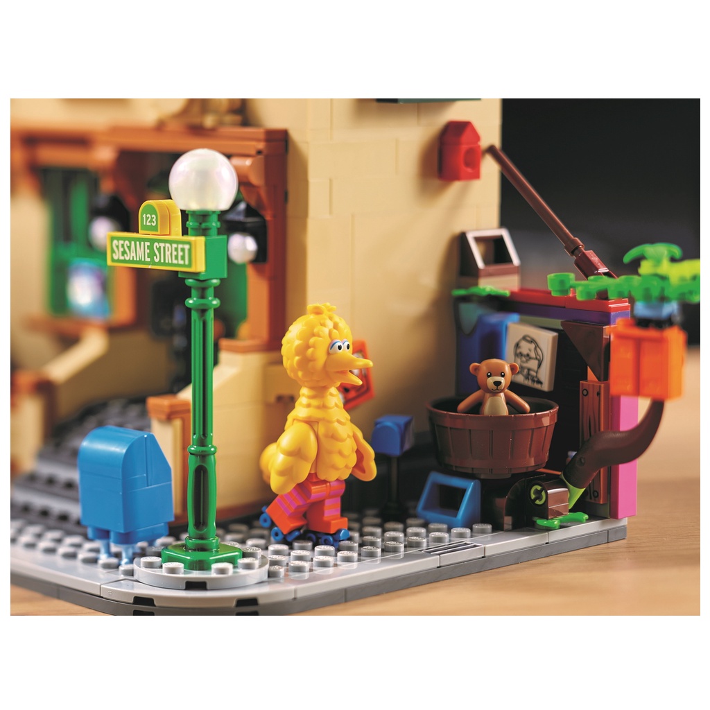 LEGO Minifigure Big Bird 21324 123 Sesame Street Shopee Singapore