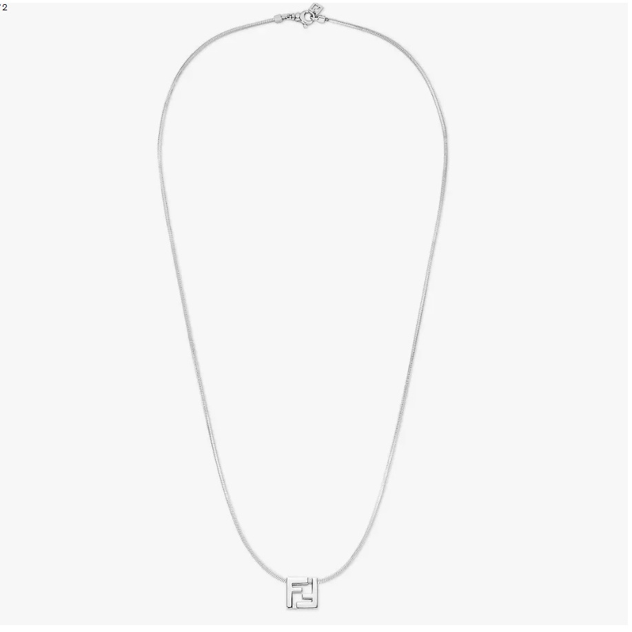 Fendi on sale logo necklace