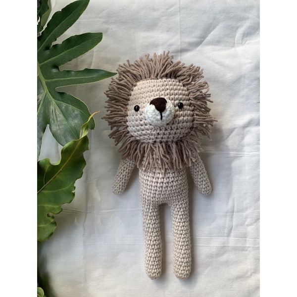 Loki The Lion Knit Doll
