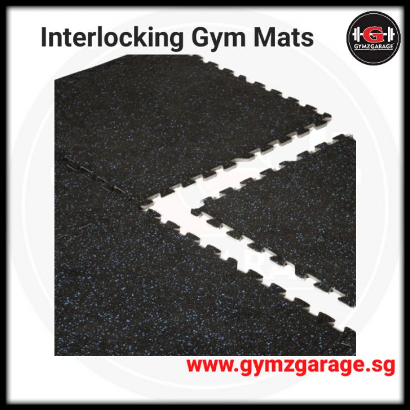Interlocking Rubber Mats ( Home Gym Fitness Hex Dumbbell Barbell Hexagon Dumbell Bench Weight