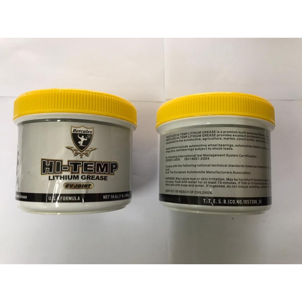 HERCUSLES HITEMP(LITHIUM GREASE) (CV JOINT) 100 Original Shopee