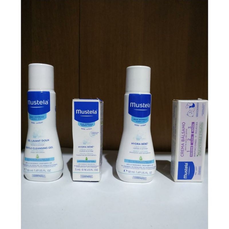 Mustela STARTER Kit new born Star Buttonscarves Mustela trial Kit Mustela  Travel Kit