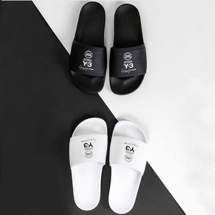 Men's Slippers Y3 I SLIDE Sandals IMPORT Quality | Shopee Singapore
