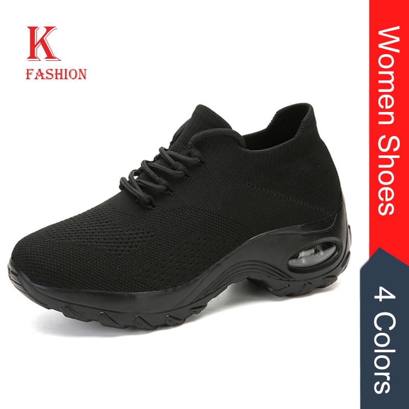 men's air cushion running shoes shoe for man black