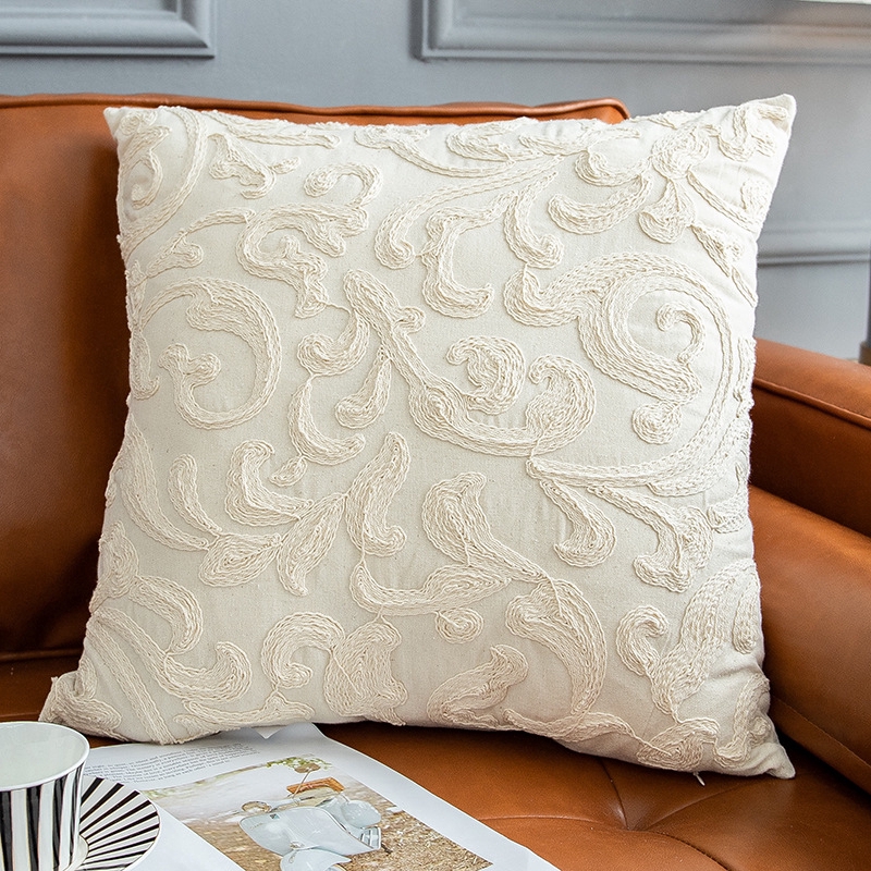 Large cream throw pillows hotsell