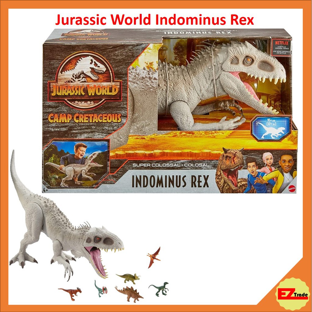 Mattel Jurassic World Camp Cretaceous Super Colossal Indominus Rex