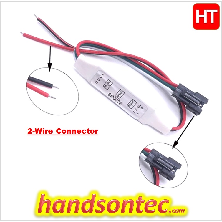 3-Button WS2812B LED Controller Driver Module