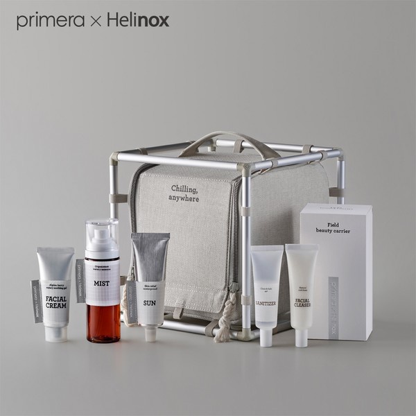 Primera X Helinox Field Beauty Carrier Travel Set /Watery 
