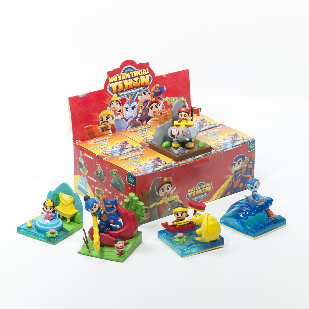 Genuine - Complete set of Tiny Legends - Assembly model, Character Card ...