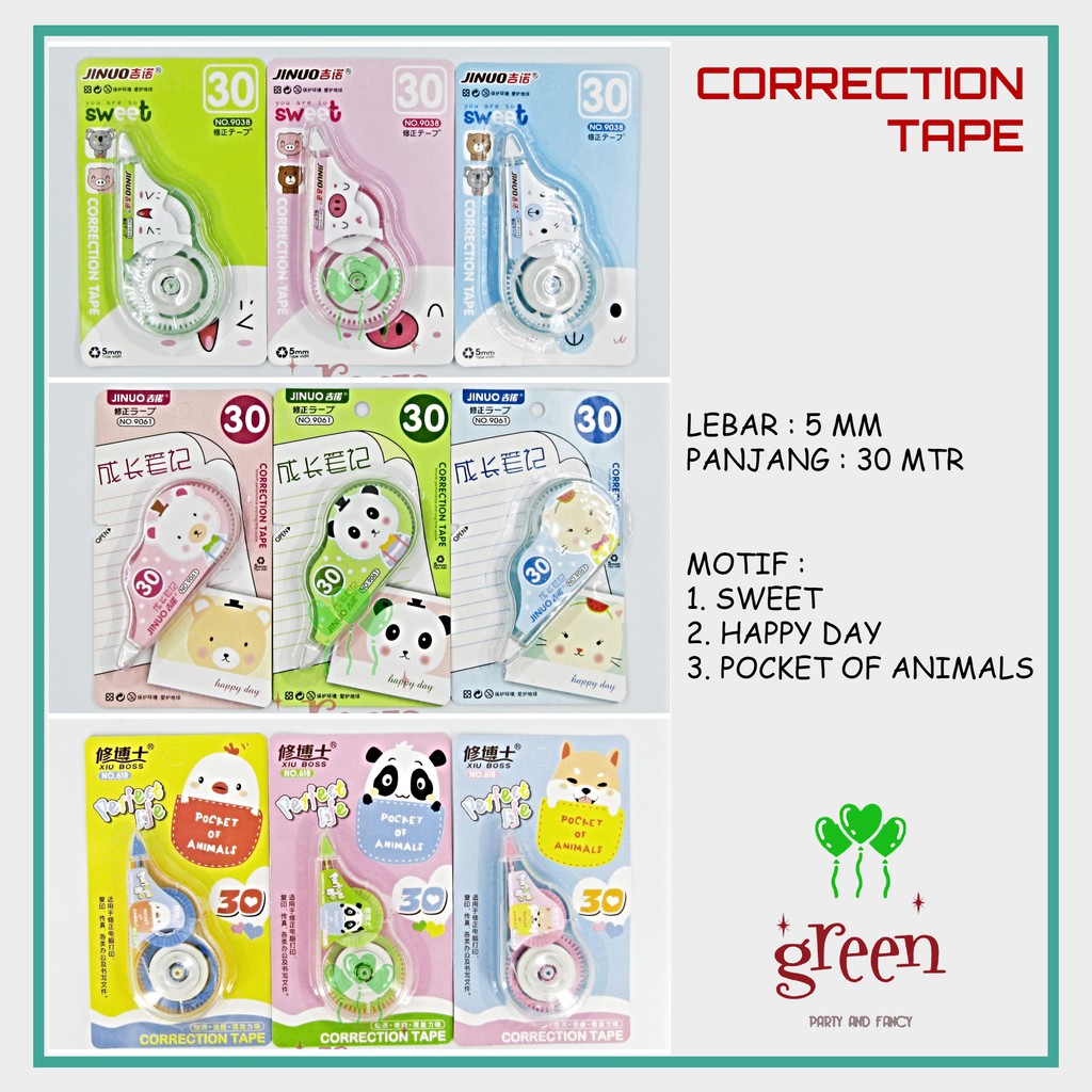 Correction tape Tipex/ paper Tipex tape Stipo/ paper Tipex 5 mm X 8 ...