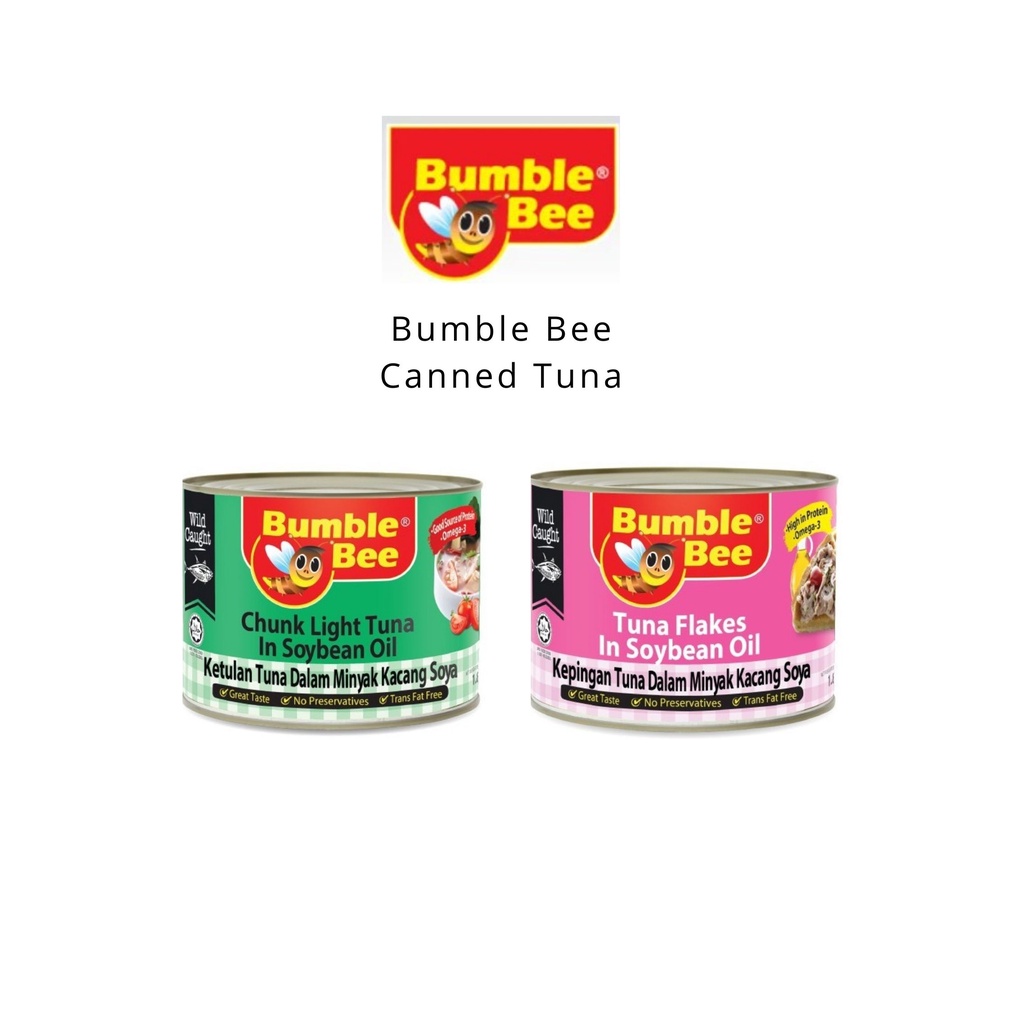 Bumble Bee Tuna Flakes Chunk In Soy Bean Oil 1.88Kg Halal | Shopee ...