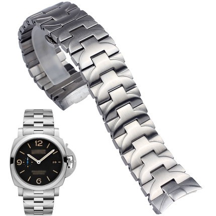 Fit Panerai strap men s steel belt PAM441 111 stainless steel