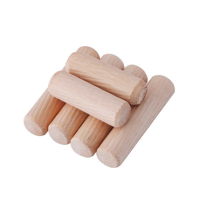 Eucalyptus Furniture Connector ThreeinOne round Wood Tenon Wooden