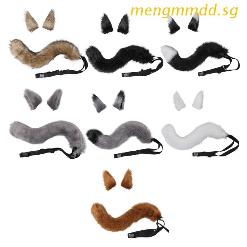 thumbnail image 2 of BESTYASH 3pcs Cartoon Mouse Ears Headband Plush Hairband For 2 of 11