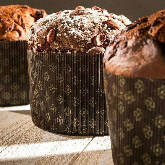 Pannetone / Italian Bread Cup / Paper Cup / Panneton Bread Paper Motif ...