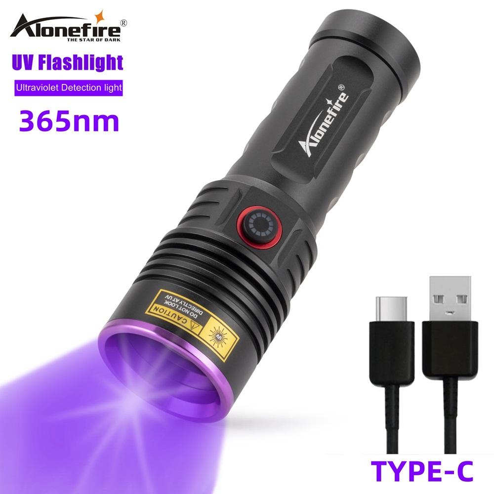 Alonefire SV53 60W High Power 365nm UV Flashlight Blacklight ...