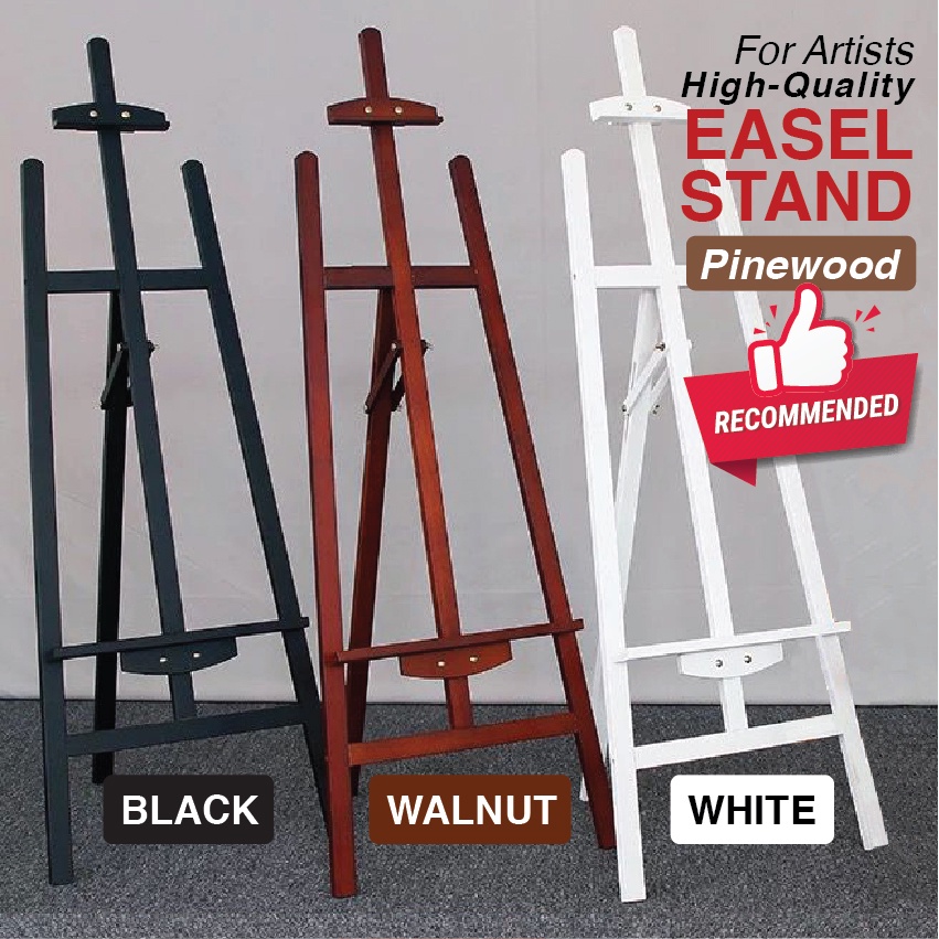 SG Pinewood Easel Stand Promo Board Display Stand Artist Easel Stand