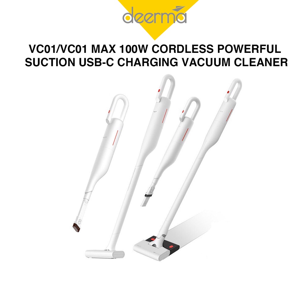 Deerma VC01Max Lightweight Cordless Vacuum Cleaner With Mop Portable
