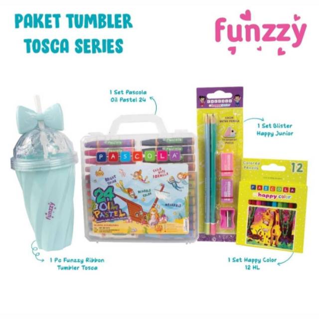 FUNZZY x PASCOLA Tosca Series Tumbler Package | Shopee Singapore