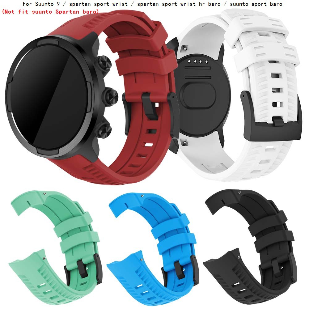 For Suunto 9 Spartan Sport Wrist HR baro Spartan Sport Wrist Sport baro Silicone Strap Watch Band Bracelet Accessory