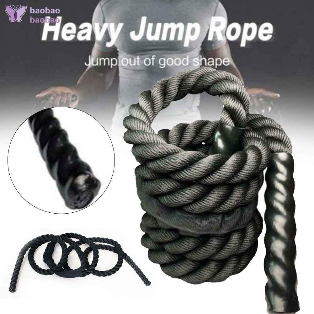 Weighted discount gym ropes