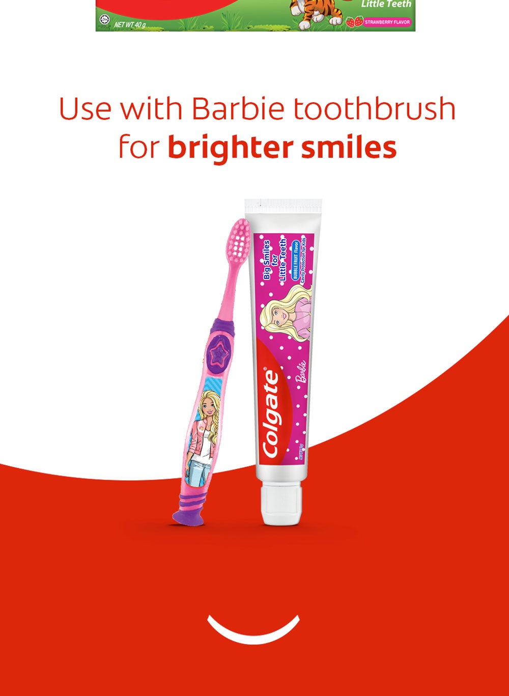 Colgate Kids Barbie Toothpaste 40g | Shopee Singapore