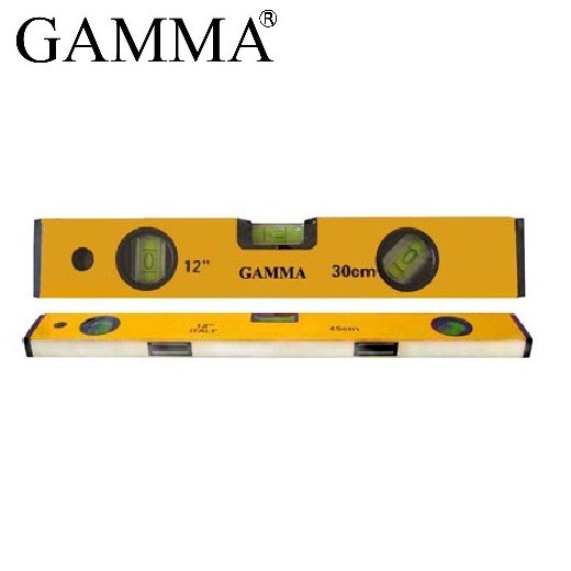 GAMMA Precision Magnetic Aluminum Alloy Spirit Water Level Ruler 3 Vials Shopee Singapore