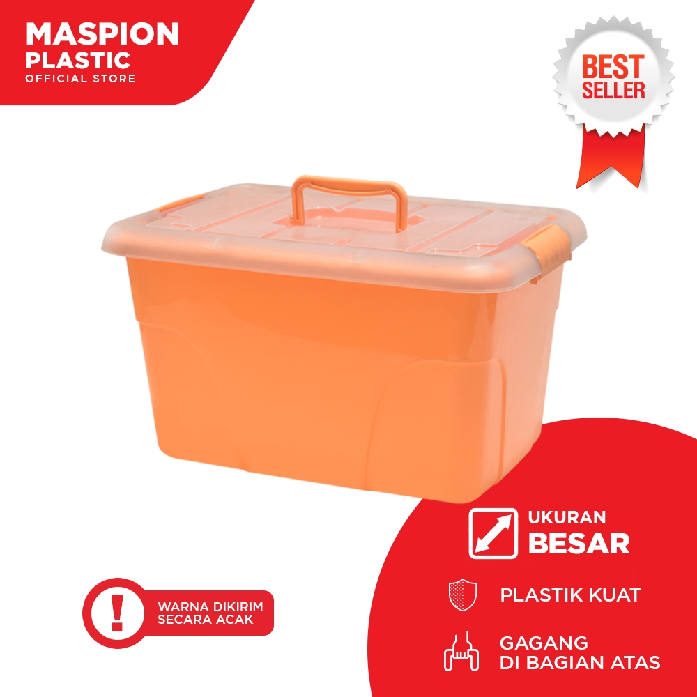 Maspion Kotak Kontainer Plastik Multiguna Favourite Box Large - Gambar 2