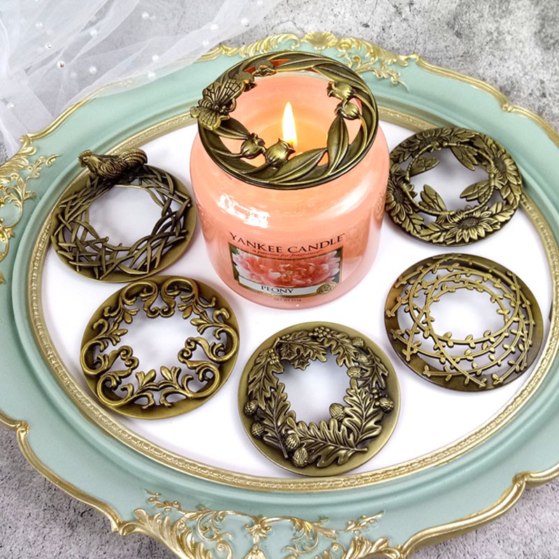 Candle Lids / Candle Cover / Candle Topper Inspired Yankee Candle