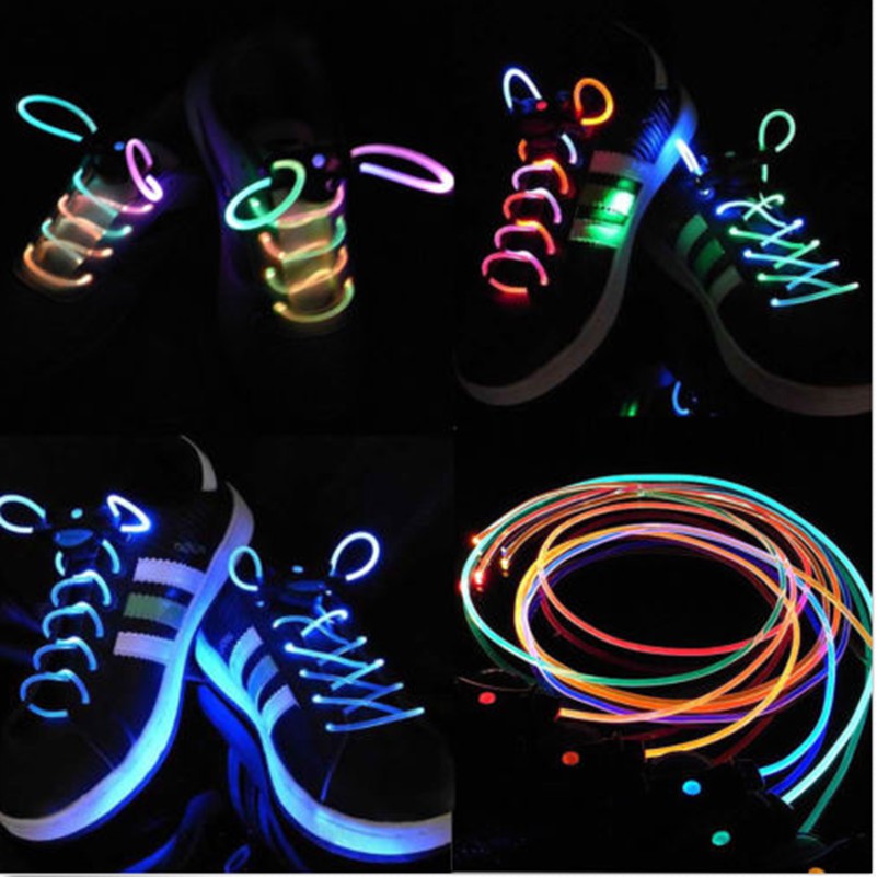 Glowing shoelaces clearance